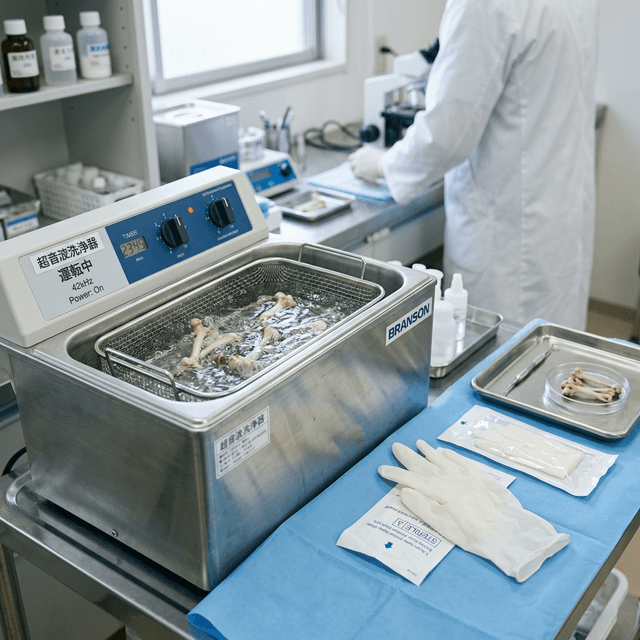 洗骨の処理工程