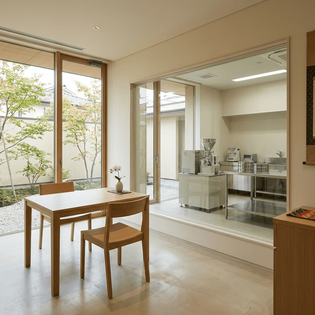 立会(見学)スペース - 清潔な個室環境